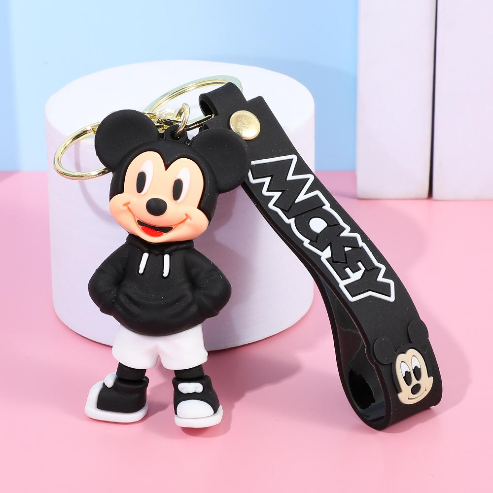Mickey and Minnie series cute cartoon keychains, various styles of handsome keychains, durable keychains, inspired