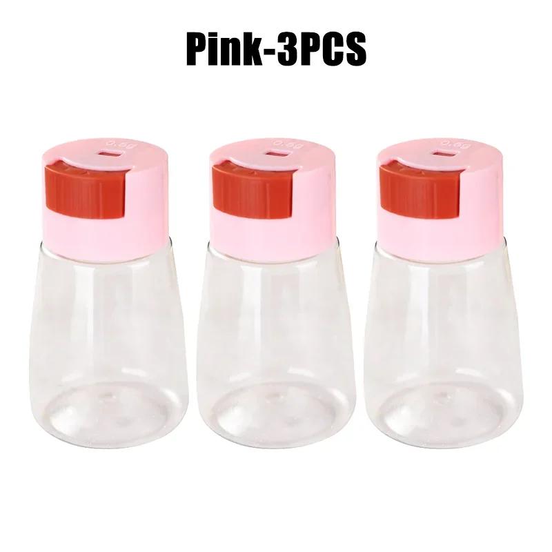 Kitchen Rationing Salt Shaker Salt Control Bottle Jar Salt Sprinkler God Measure Out Salt Seasoning Box Kitchen Seasoning Bottle