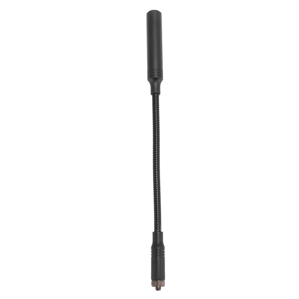 Goose Neck Antenna 13.1 Inch SMA Female Thread 3.2dBi Gain UHF VHF Dual Frequency Two Way Mobile