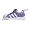 adidas Originals Superstar 360 Comfortable Casual Low-Top Walking Shoes Baby Shoes Purple White FZ5608