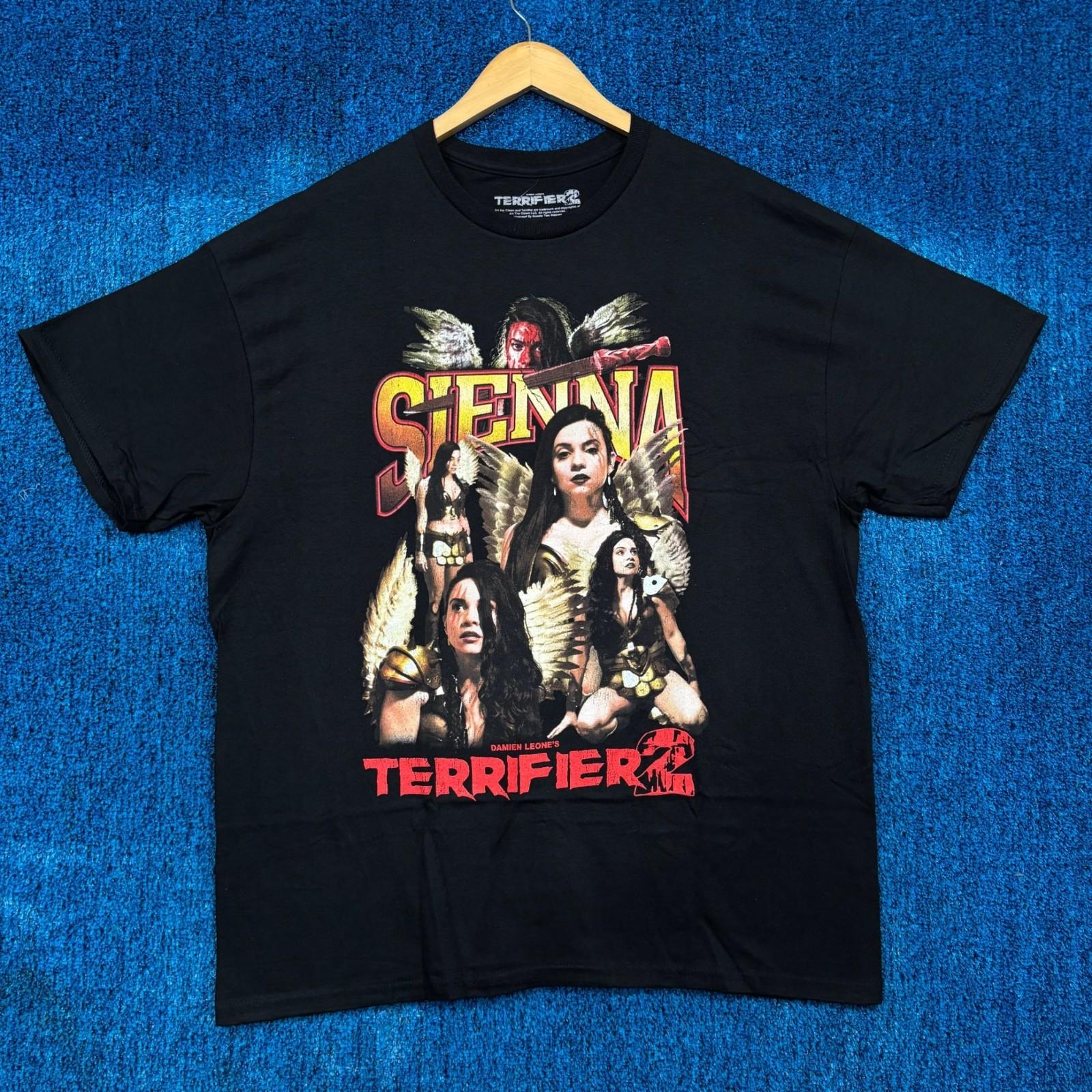 Terrifier 2 “Sienna” Graphic Horror T-Shirt Size Extra Large Unisex T-Shirt XXXL