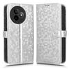 For Xiaomi Redmi K80 Ultra 5G Wallet Case Dot Pattern Imprint PU Leather Phone Cover with Wrist Strap