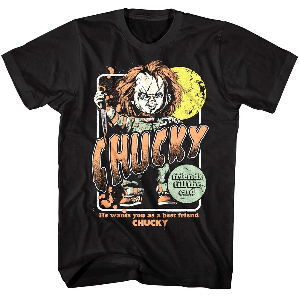 Childs Play Chucky Friends Till The End Men T Shirt S