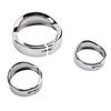 Motorcycle Headlight Trim Rings Replacement for CVO Limited FLHTKSE FLHTCUSE5 7 Inch Headlight Visor Rings and 4.5 Inch