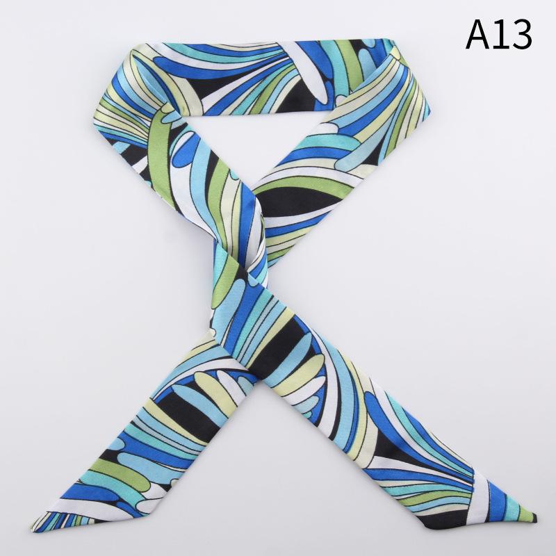 Silk Scarves Versatile Tied Bags, Long Strips, Small Silk Scarves, Bows, Headbands, Streamers, Gift Boxes, Gift Straps.