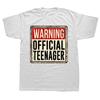 Official Teenager 13th Birthday Gift 13 Year Old Boys Girls T Shirts Graphic Cotton Streetwear Short Sleeve Summer Style T-shirt