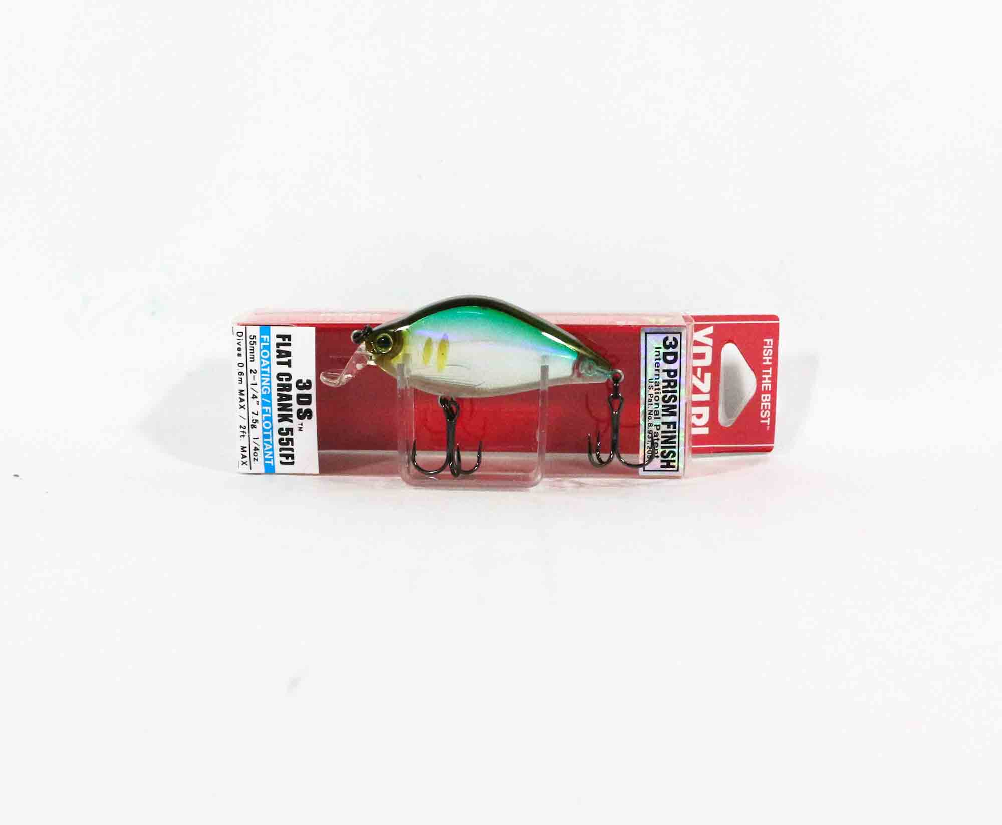 

Плавающая приманка Yo Zuri Duel 3DS Flat Crank 55 мм F1141-HHAY (3927)