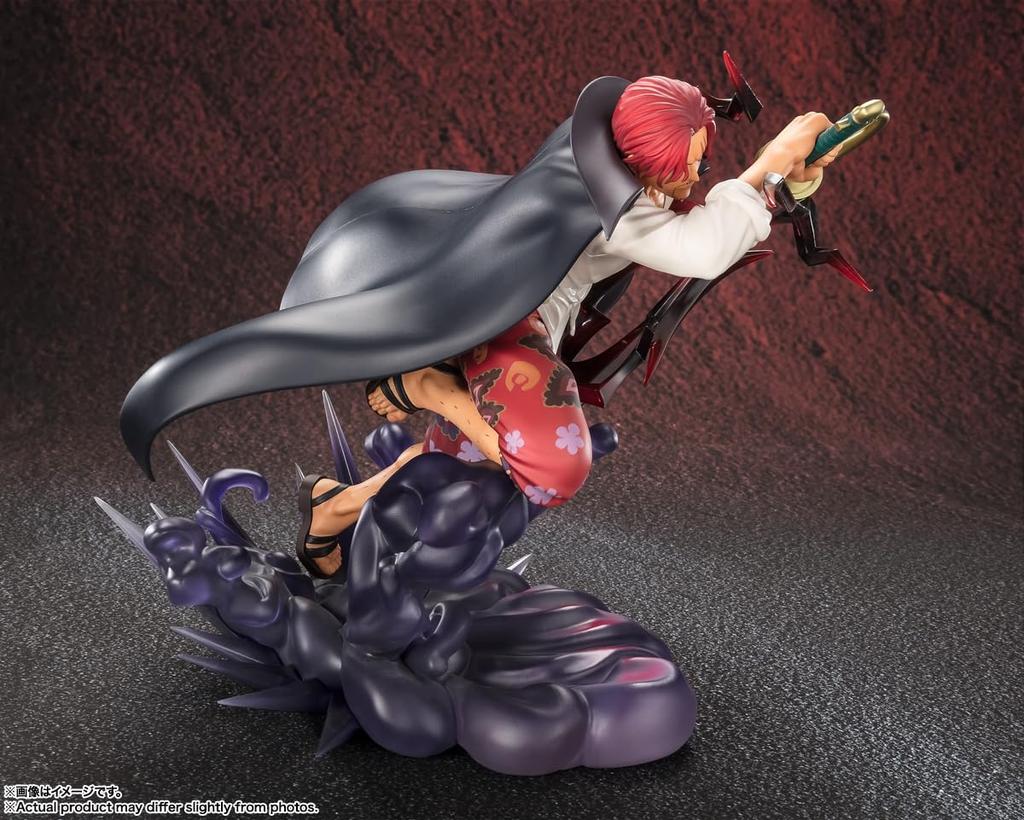 TAMASHII NATIONS FiguartsZERO ONE PIECE Fierce Shanks 200mm PVC ABS Painted Complete Figure [Super Battle] -God's Escape- Approx. &