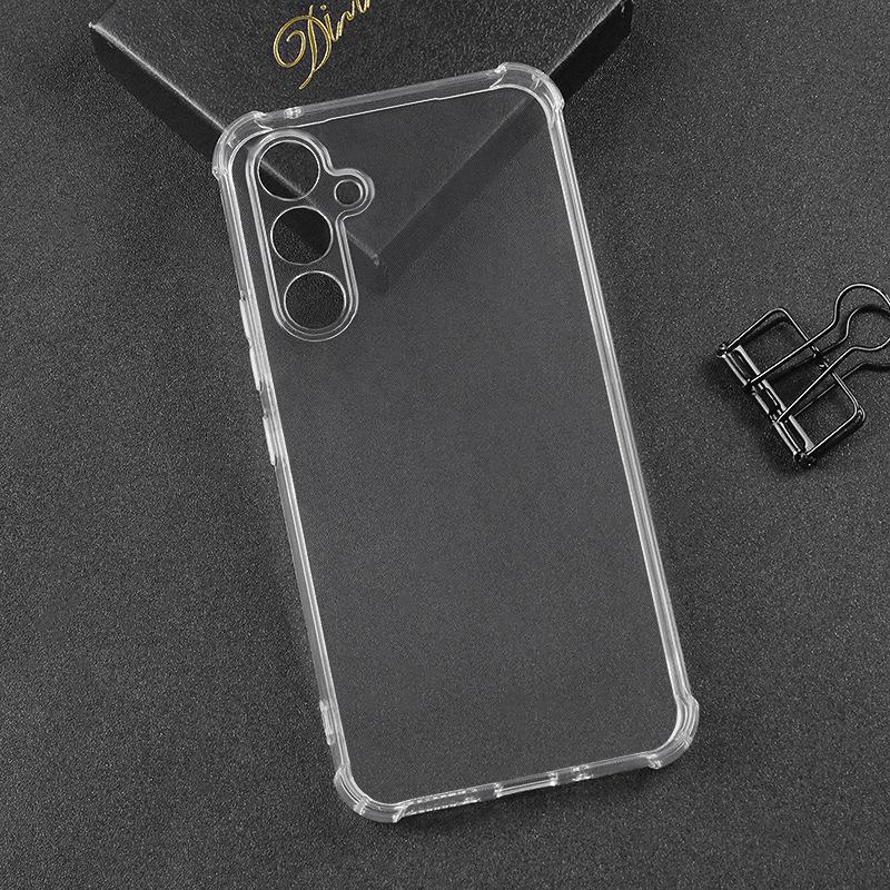 Foreign trade applicable YuSamsung A27 A07 four-corner anti-drop mobile phone case S26FE transparent tpu soft shell material manufacturer