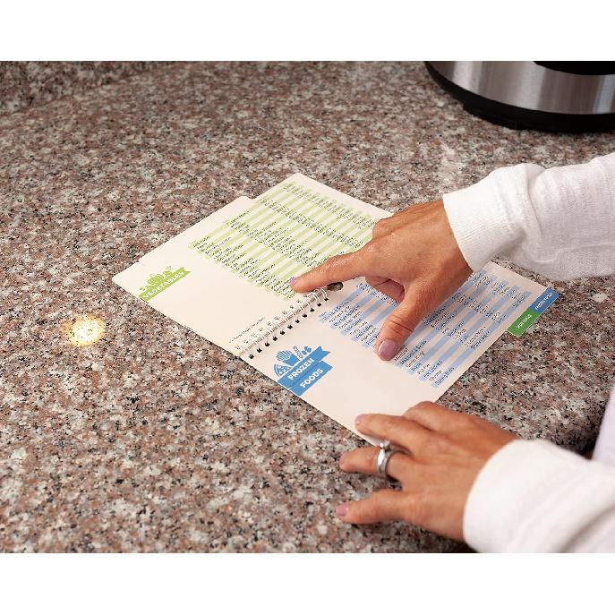 Willa Flare Air Fryer Magnetic Cheat Sheet Cooking Times Reference Guide for 80 Foods - Flip Chart and 6 Vinyl Decal Stickers | Perfectly Fry Family