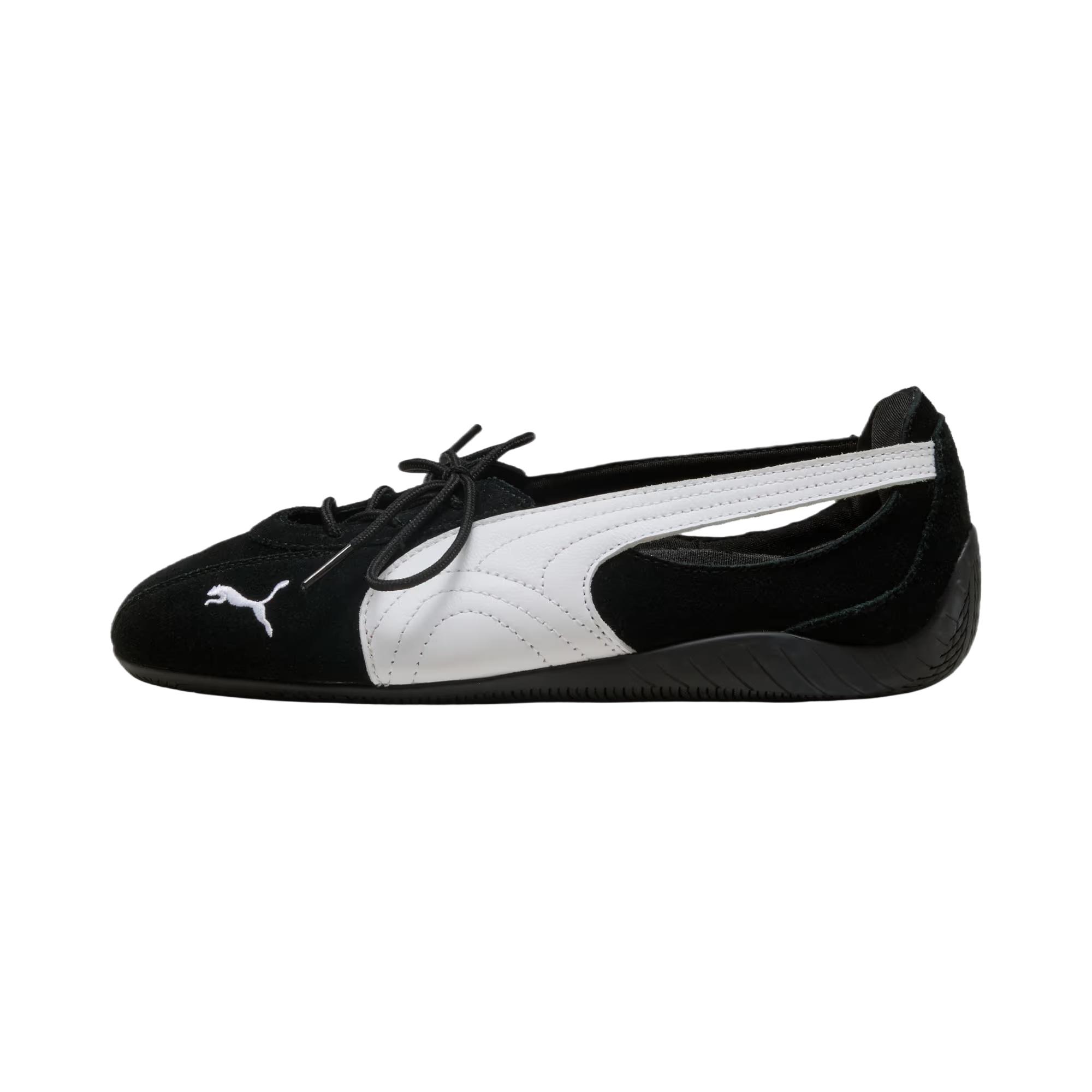 (WMNS) PUMA Speedcat Ballet Nova Black White Women s 408340-02 EU 38