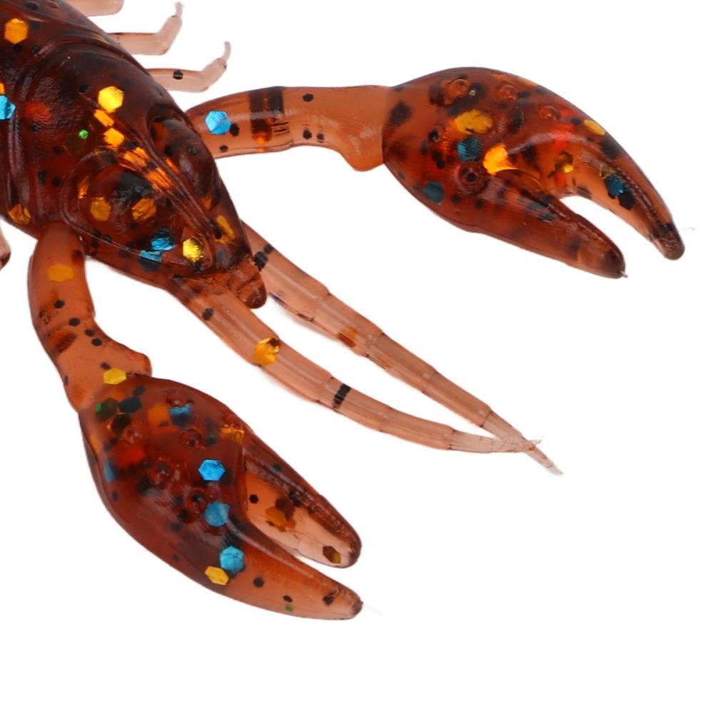 20PCS Soft Crawdad Bait 5.5cm Artificial Lure Durable Fishing Lure  Bass Fishing
