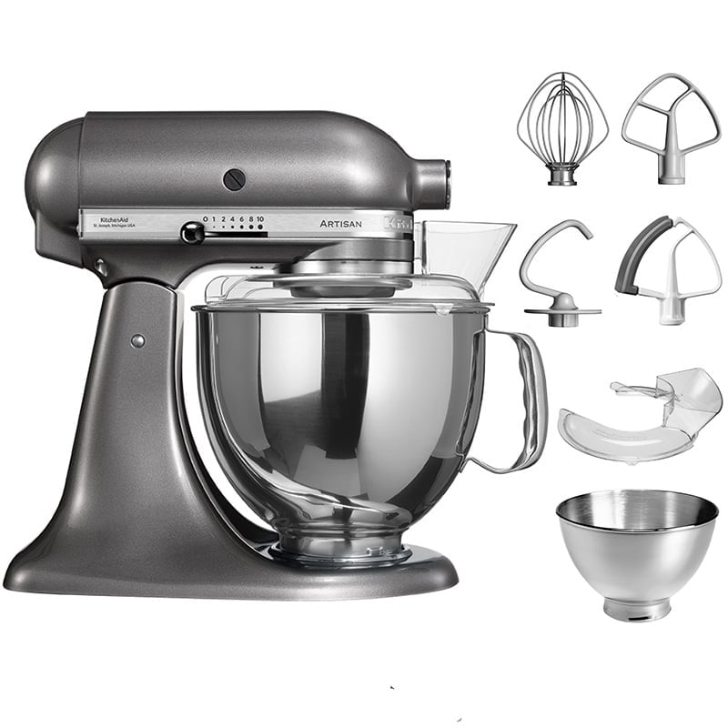 Mikser Kitchenaid Artisan 5Ksm175 4,8L Kolor Kitchenaid: Srebrny Popiół