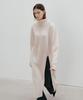 Baniseunyuyog Fw Elliott Wool Blend Slit Dress Ivory