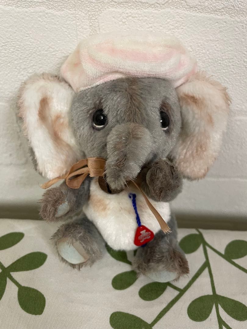 

[USED] Clemens Antique Steiff Elephant Teddy Bear Plush Toy