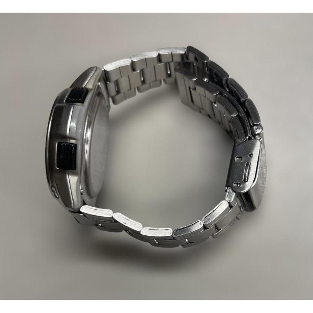 Used [Working item] Q&Q DP64 SOLARMATE radio solar watch