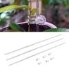 36 stuks 15,6 inch Acryl Plantensteunen, Heldere Bloemondersteunstokken met Clips, Ideaal voor Orchideeën en Potplanten