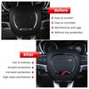 Car Steering Wheel Trim Cover Ring Decor Black For Dodge Challenger/Charger 15+