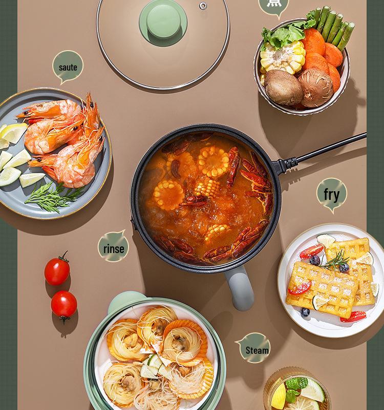 Multifunctional Mini Electric Cooker for Dorms and Small Spaces