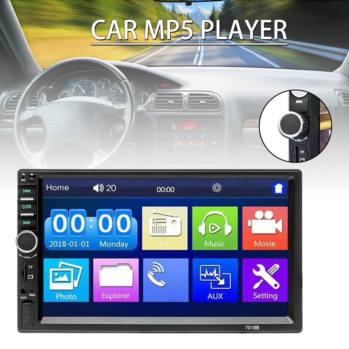 

PDTO 7-дюймовый автомобильный стерео FM-радио MP5 медиаплеер USB AUX TF для IOS/Android с пультом дистанционного управления