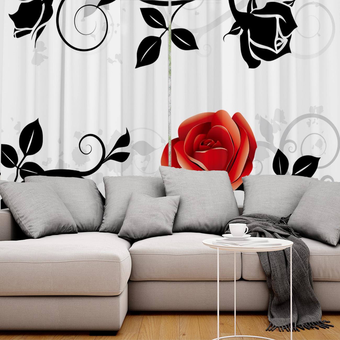 Красная и черная роза — фото 6