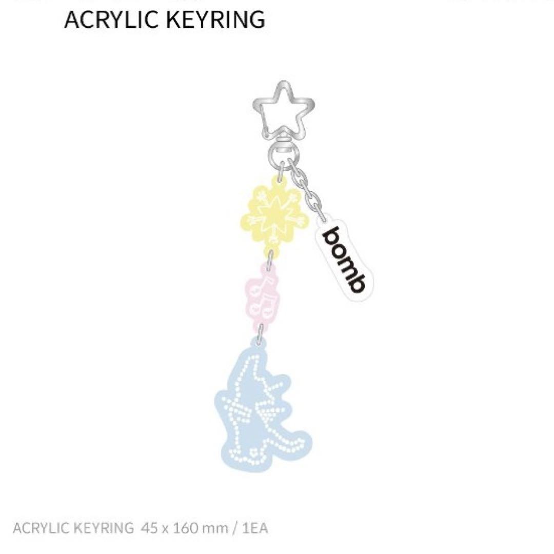 

[Б/У] ILLIT Корея ПОП-АП Брелок Брелок Бомба