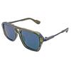 Óculos de Sol RSINC Unissex Premium de Designer com Proteção UV Estilo Wrap Vintage Verde Oliva | Óculos de Sol | KH 2303 51-18-146 mm