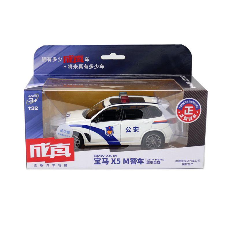 

Scale Alloy 132 Car Model Toys X5 M Police Suv Sound Lights Gift Children