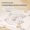 Thickened Food-Grade Silicone Dough Kneading Mat