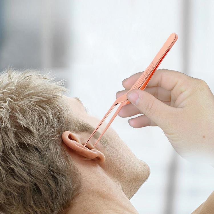 Stainless Steel Ear Cleaning Tweezers and Ear Pick for Children