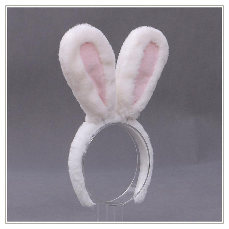 A Lolita Headdress Handmade J Rabbit Ears Lolita Hair Accessories Headband K Handmade Rabbit Ear Headband