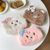 Plush Plush Pencil Case Bear Pencil Pouch Multi-Purpose Fluffy Animal Pen Bag  School Supplies