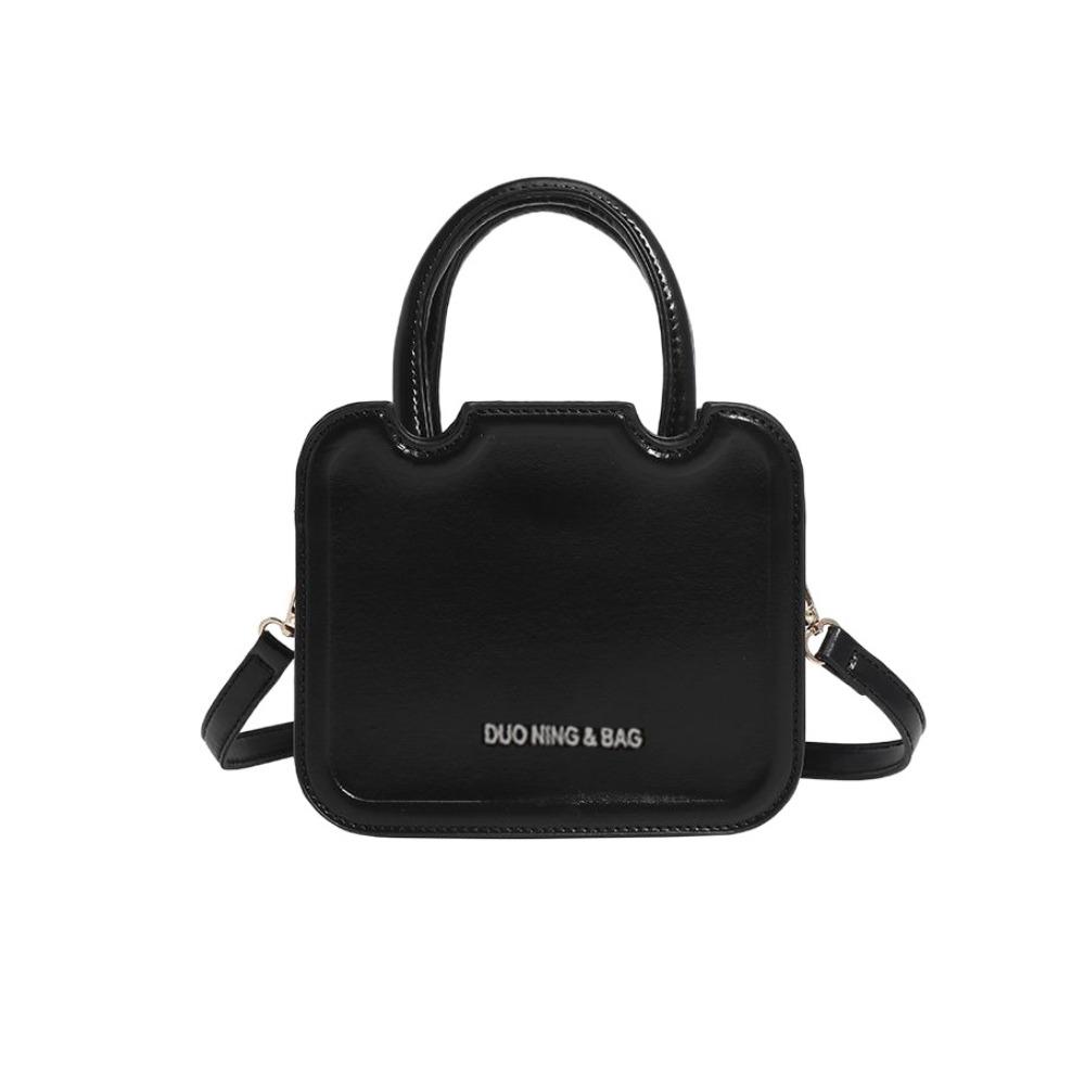 Minimalist Square Underarm bag PU Leather Ladies Shoulder Bag Small Messenger Bag  Girls