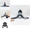 Nuovo Peluche Scimmia Gorilla Tag Bambola Giocattolo Morbido Con Cappello Alto 25cm