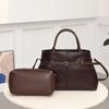 Large-capacity Pebbled Shoulder Bag, Multi-match Commuting Cross-body Tote Bag