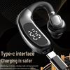 2025 Wireless Bluetooth Single Ear Hook Headphones for Driving, Compatible with Huawei, Vivo, Apple, Oppo, and Xiaomi