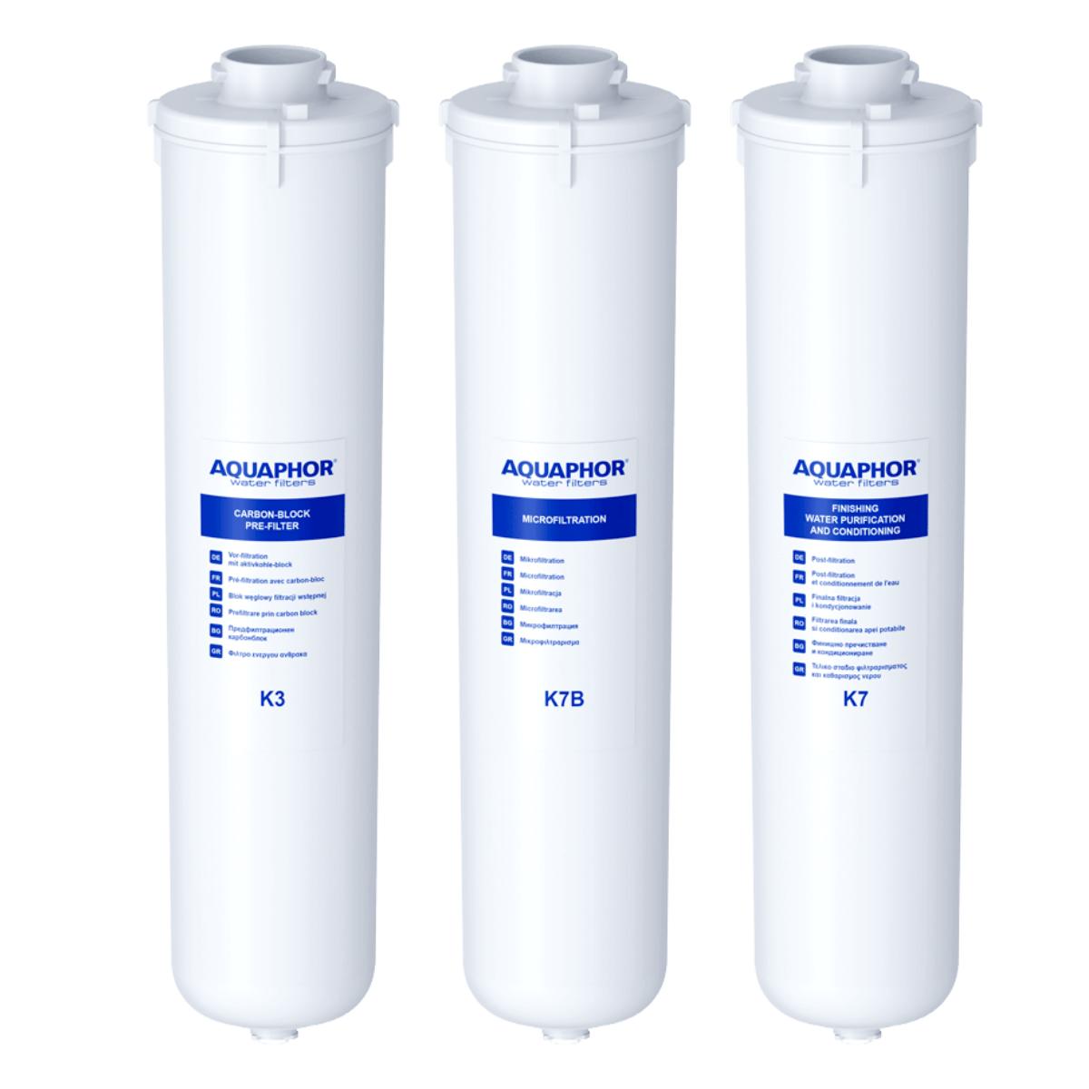 Aquaphor Filters K3, K7B, K7
