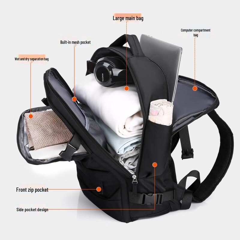Li Shen Multi-function Large Capacity Travel Backpack
