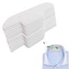 TerraShine Sweat Absorbing Collar Stain Prevention Collar Sweat Absorbing Sweat No Sweat Stain Sweat Stains Sweat Heat Pads, 100-Piece Set, Tape,