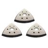 Universal 93mm Triangular Sanding Plate Quick Change Adapter For Most Electric Power Sanders Orbital Sanders Efficiently