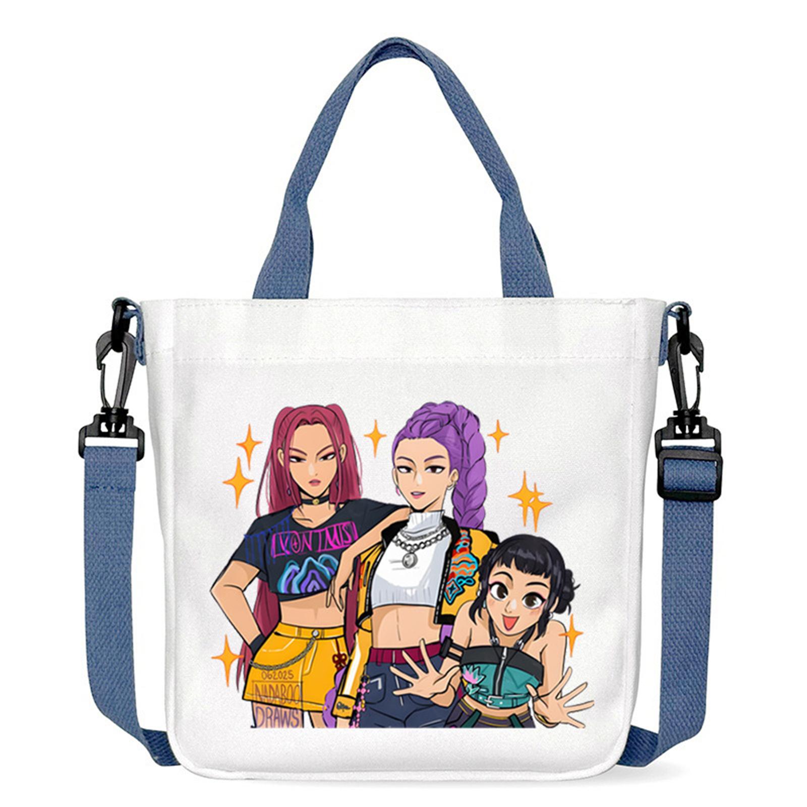 

Мультяшная повседневная наплечная сумка, сумка через плечо, экспортный портативный рюкзак One Size