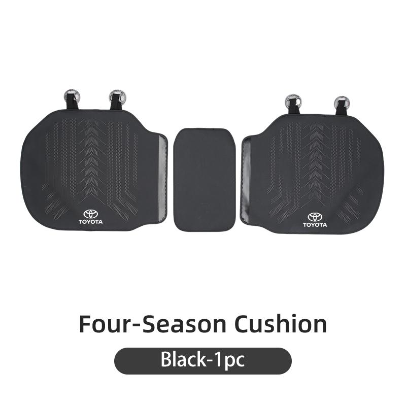 APE3   Breathable Car Seat Cover PU Leather Auto Seat Protector For Toyota Corolla Yaris Camry Prius RAV4 CHR Hilux Key Accessories