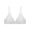 Women Invisible Seamless French Deep V Triangle Wireless Thin Strap Push Up Bra For Small Breast