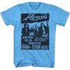 Poison Look What The Cat Dragged In Tour 1986-87 Men's T Shirt Rock Band Merch
