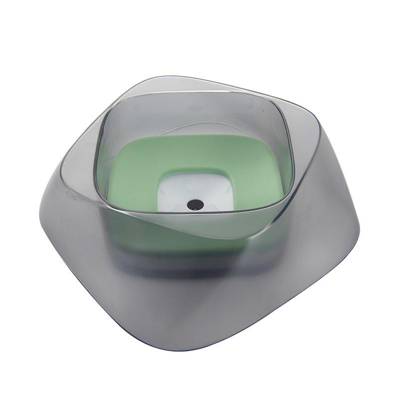 

Креативные товары для домашних животных, плавучая миска для воды, миска для собаки, миска для питьевой воды для кошек, маленькая собака зелёный