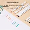 Washable Double-Ended Watercolor Marker for Kids & Students