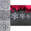 10pcs Crystal Christmas Snowflakes Ornaments Party Tree Hanging Decoration Xmas