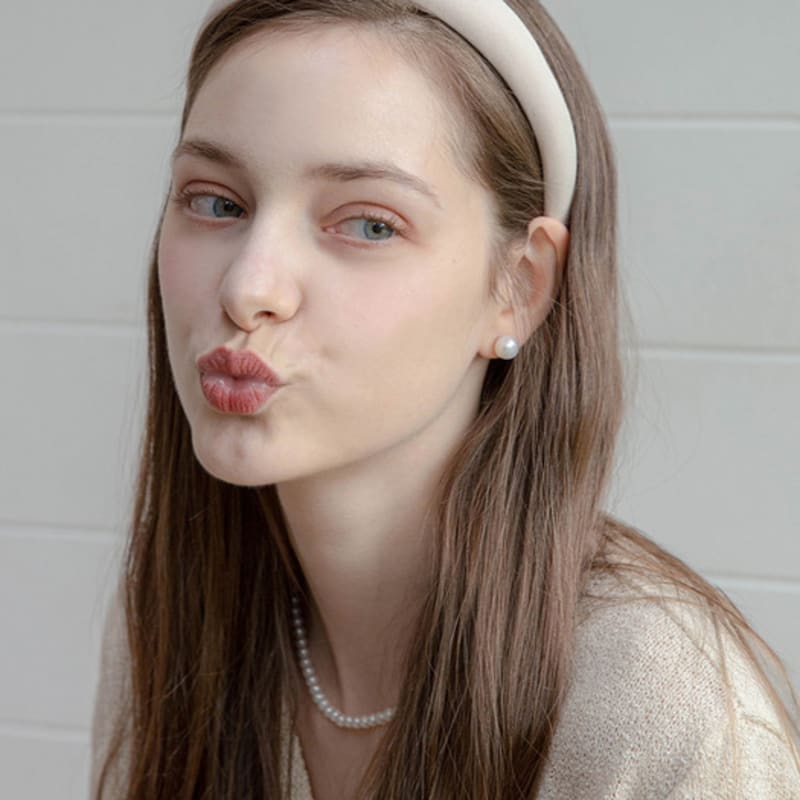 Jean Paul Clarisse Jean Paul Clarisse embroidered hairband JP-22-085HB