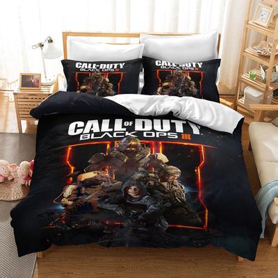 Call Of Duty Warzone Bettwäscheset Einzelbett Twin Full Queen King Size Spielbettset Aldult Kind Schlafzimmer Bettbezugsets 3D-Druck 011