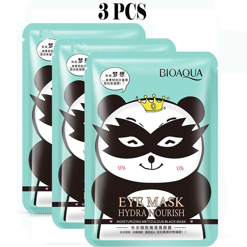 

Увлажняющая, нежная и гладкая черная маска для глаз для мужчин и женщин для ухода за глазами 3pcs